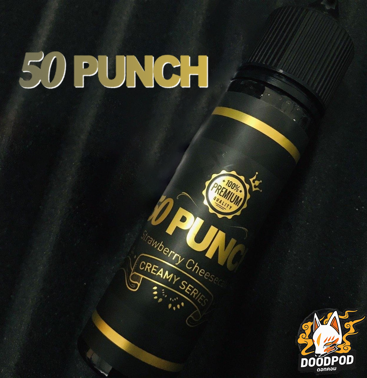 50 Punch Strawberry Cheesecake