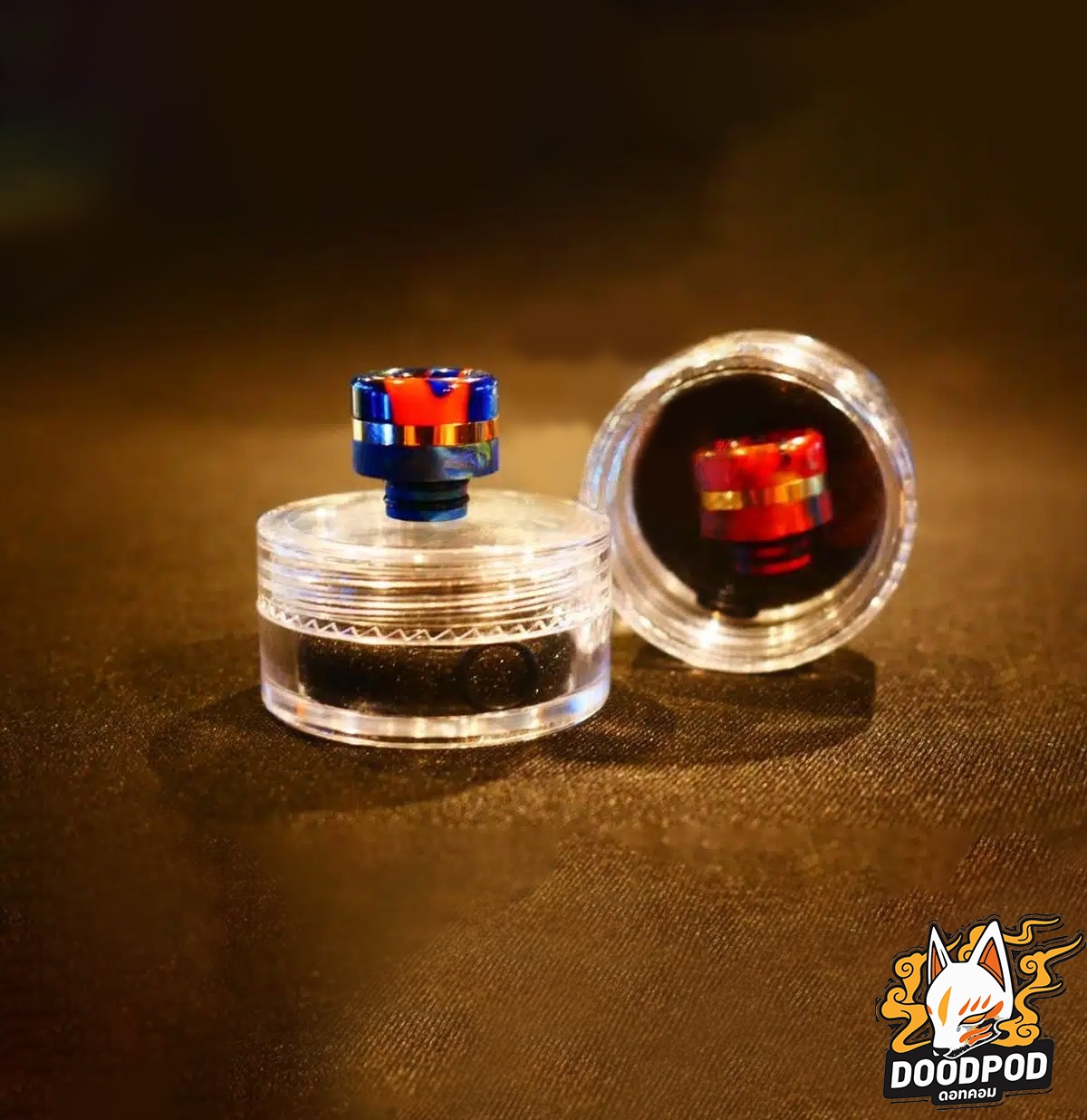 510 Drip Tip Resin Blue & Red