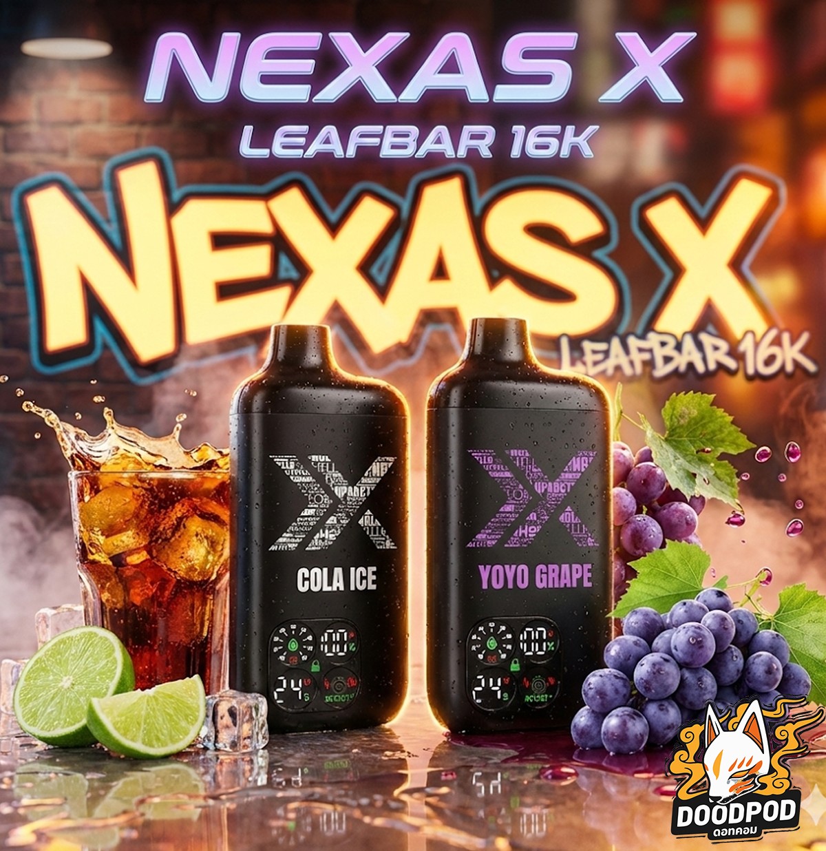 Nexas X Leafbar 16000 Puffs