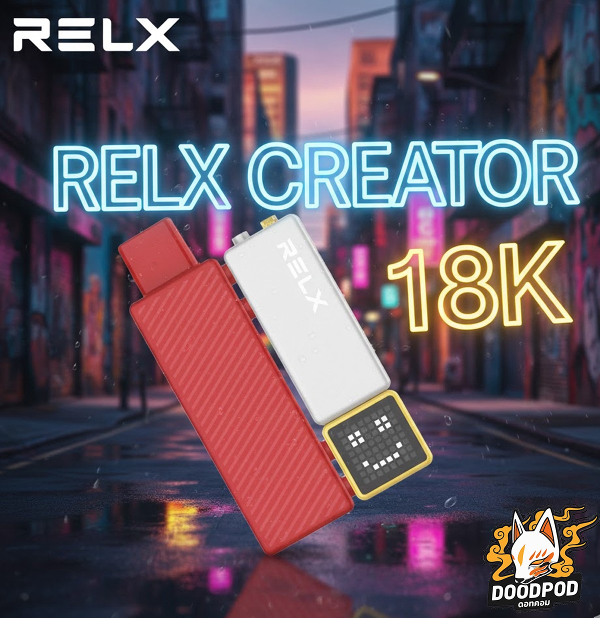 Relx Creator 18000 Puffs