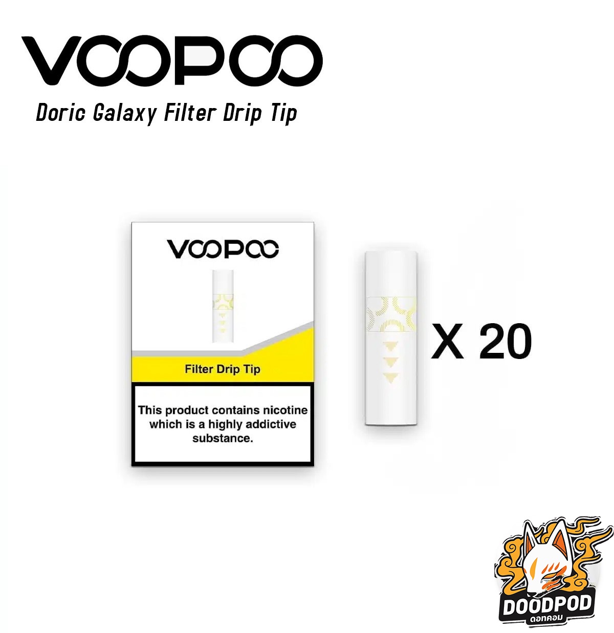 Voopoo Doric Galaxy Filter Drip Tip
