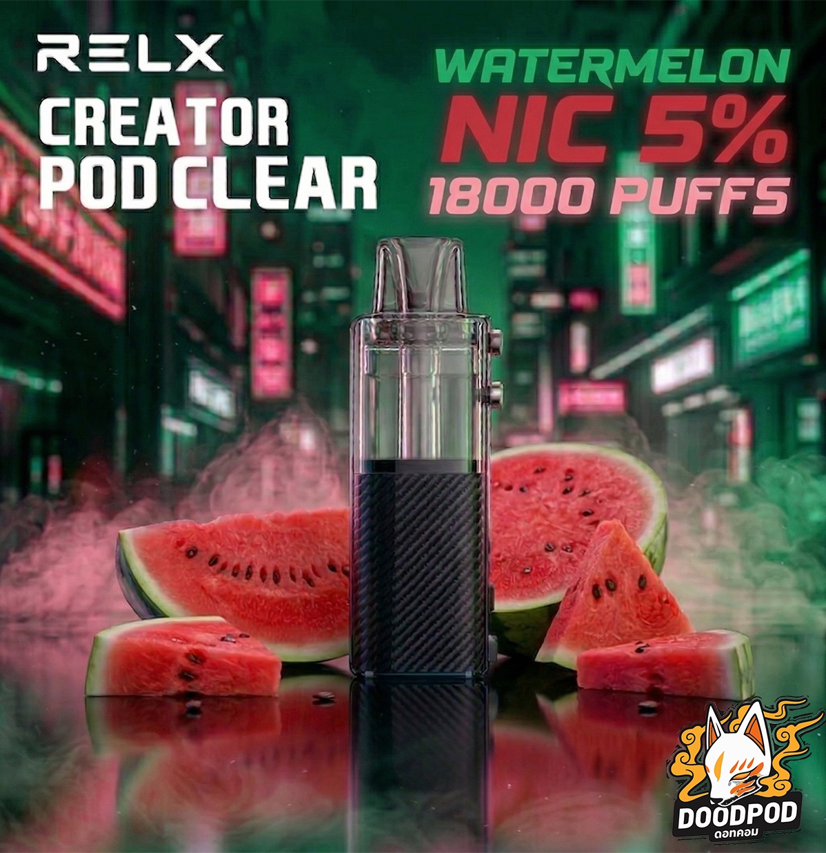 หัว Relx Creator Pod Clear 18K