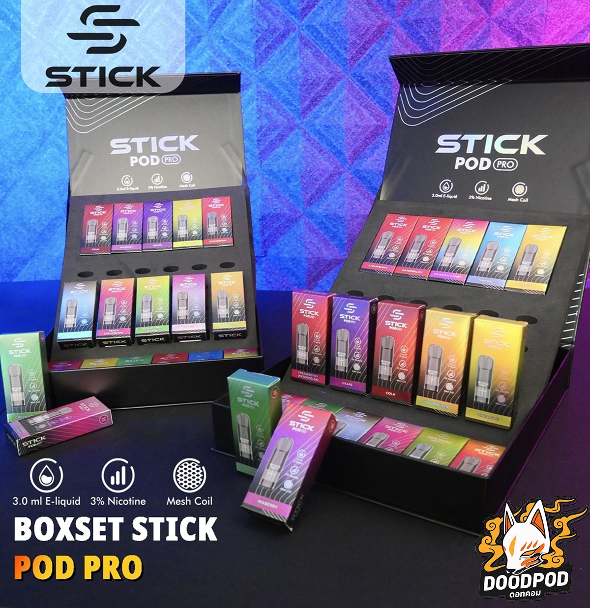 หัว Stick Pro Pod Box Set