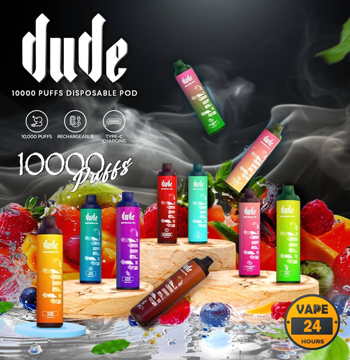 Dude 10K 10000 Puffs