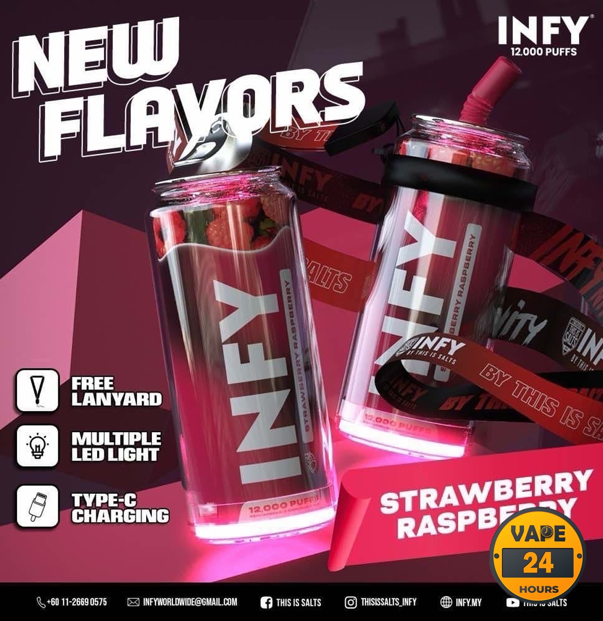 INFY 12K 12000 Puffs