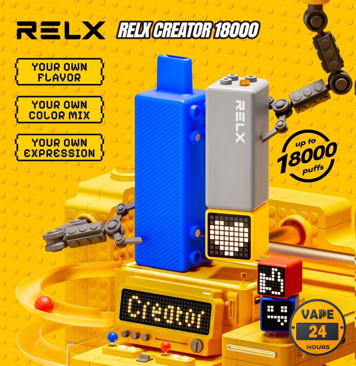 Relx Creator 18000 Puffs
