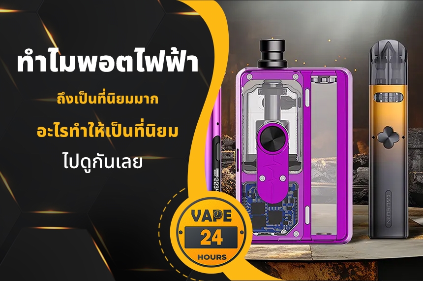 ทำไมพอตไฟฟ้า ถึงเป็นที่นิยม