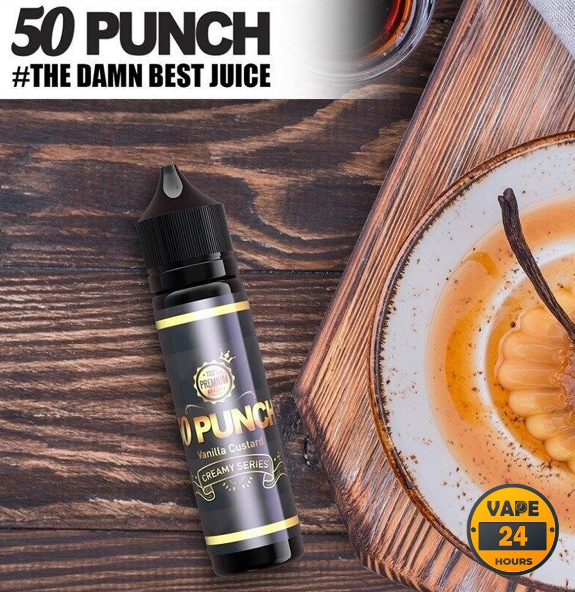 50 PUNCH Vanilla Custard