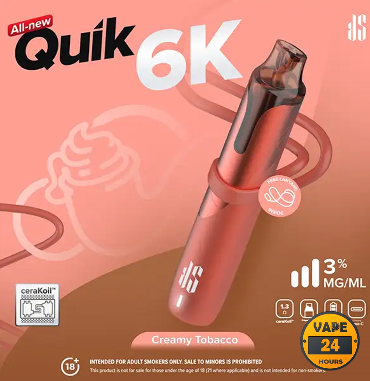 Ks Quik 6000 Puffs