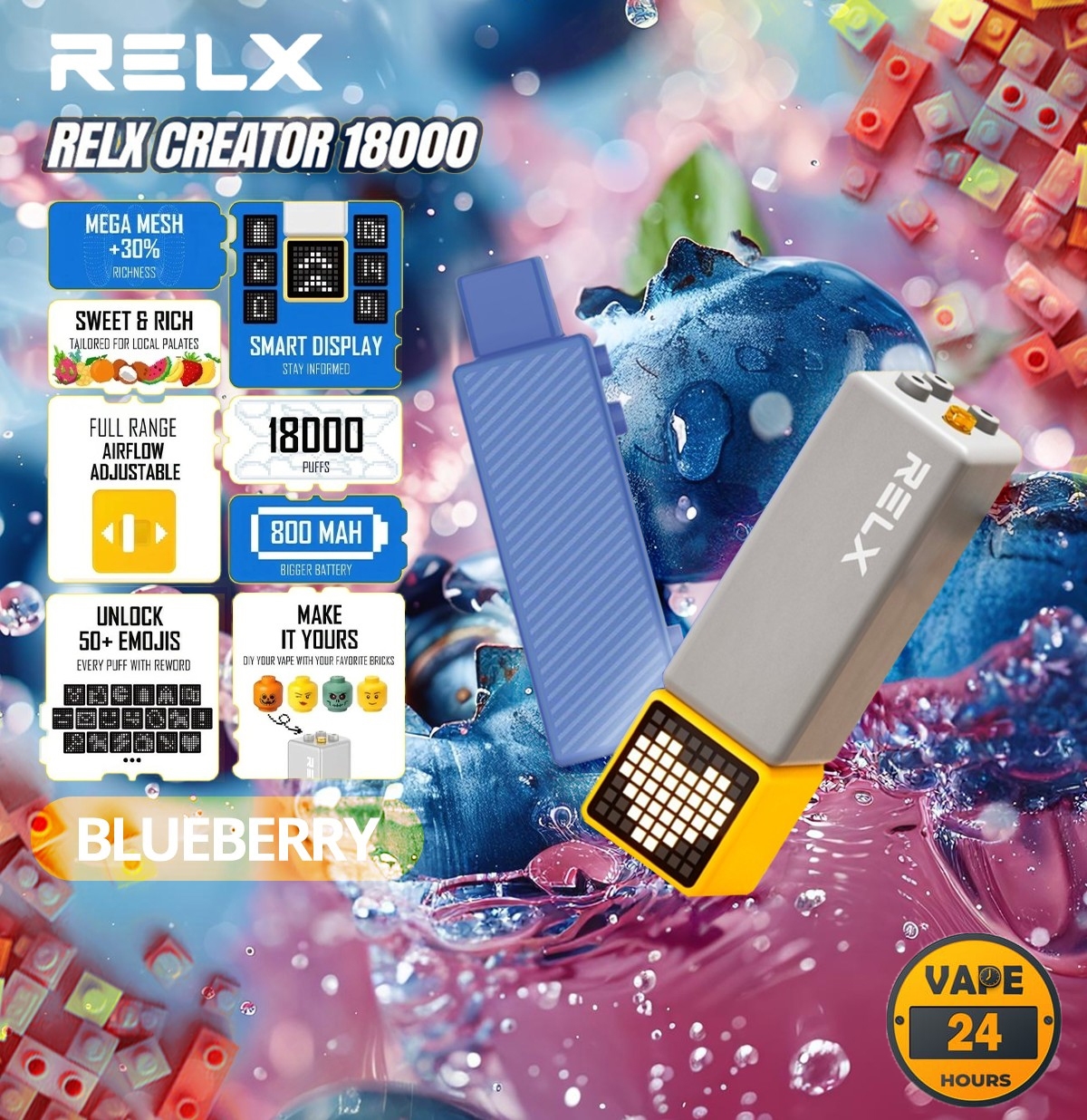 Relx Creator 18000 Puffs