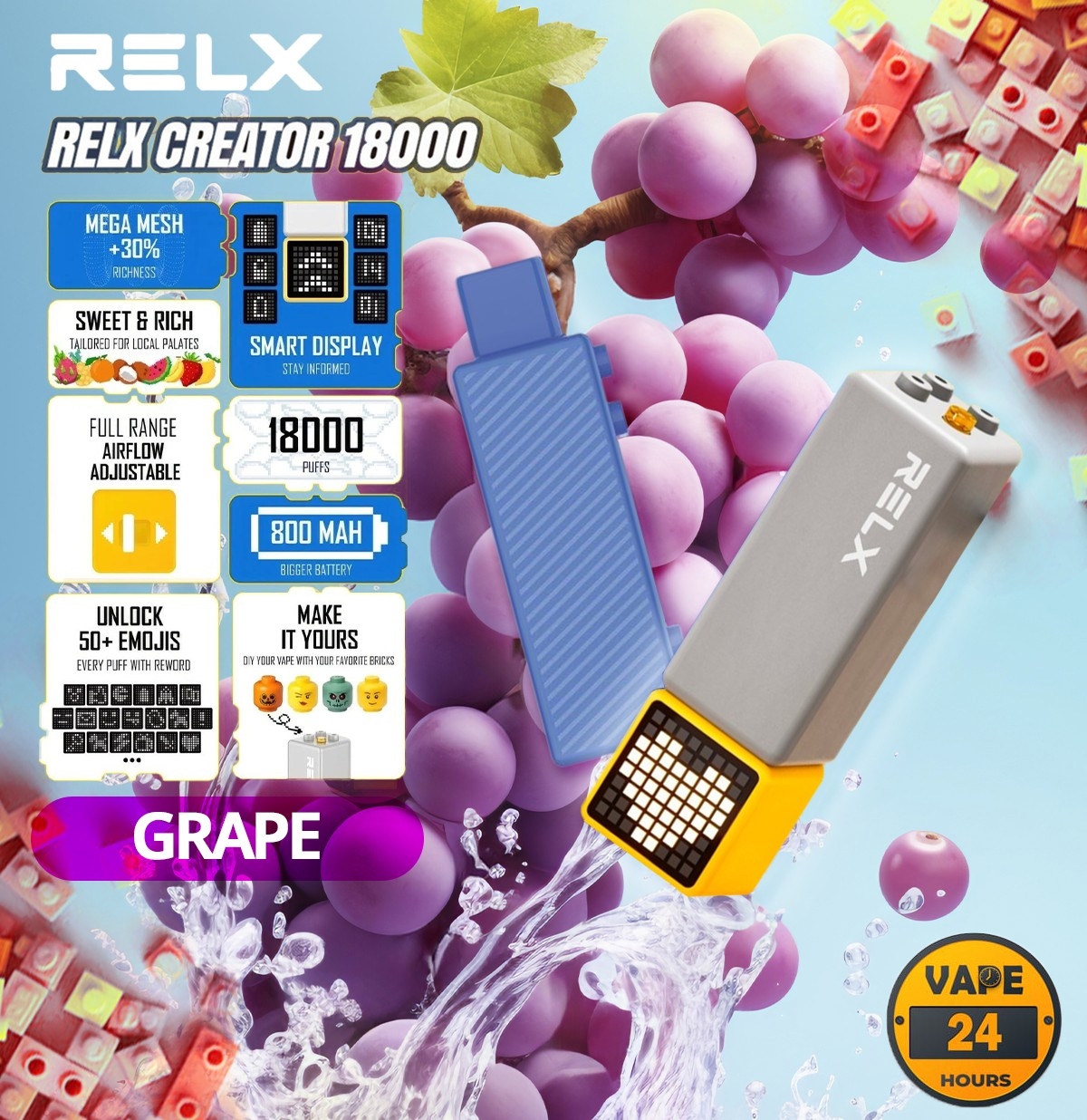 Relx Creator 18000 Puffs