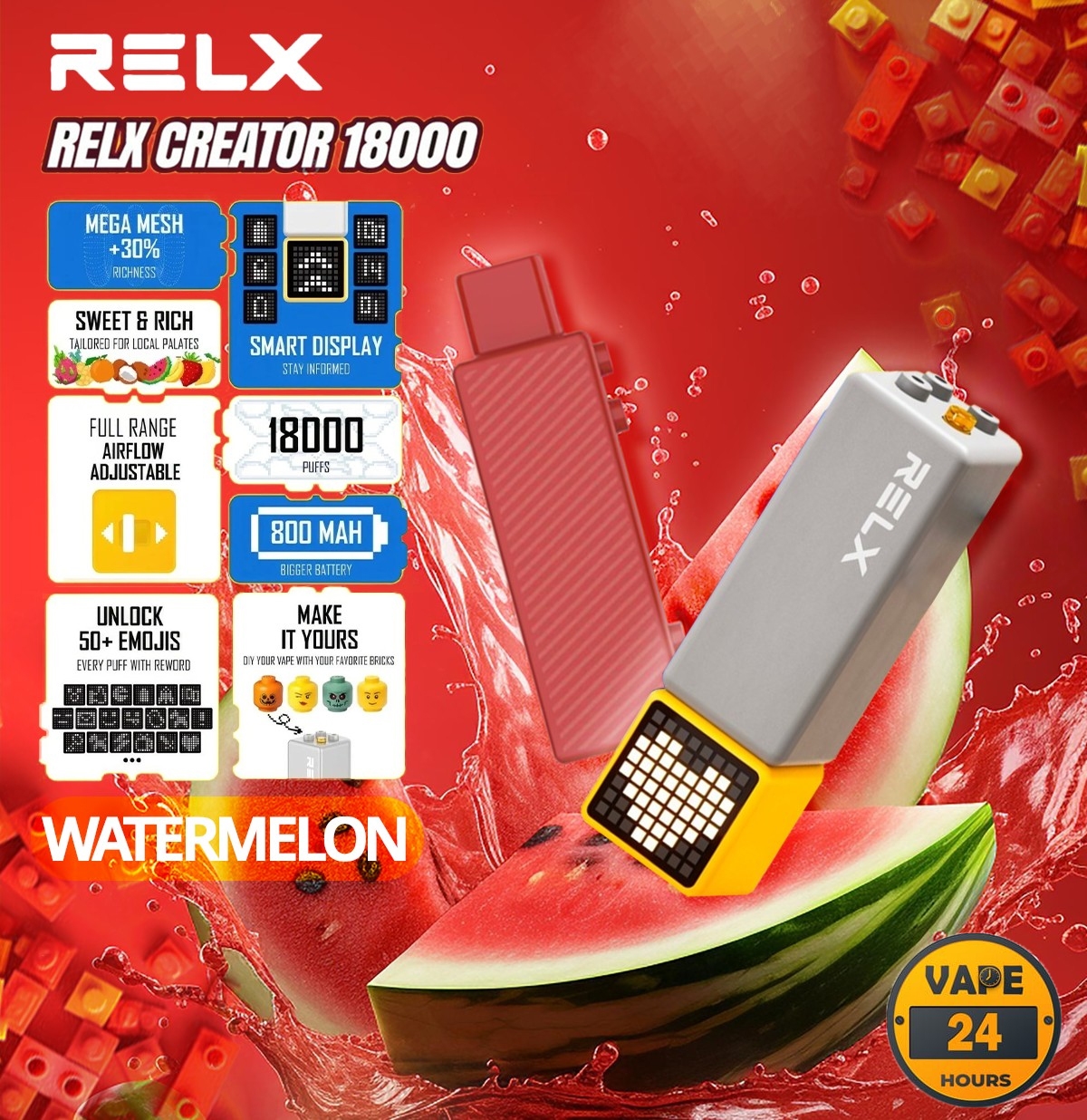 Relx Creator 18000 Puffs