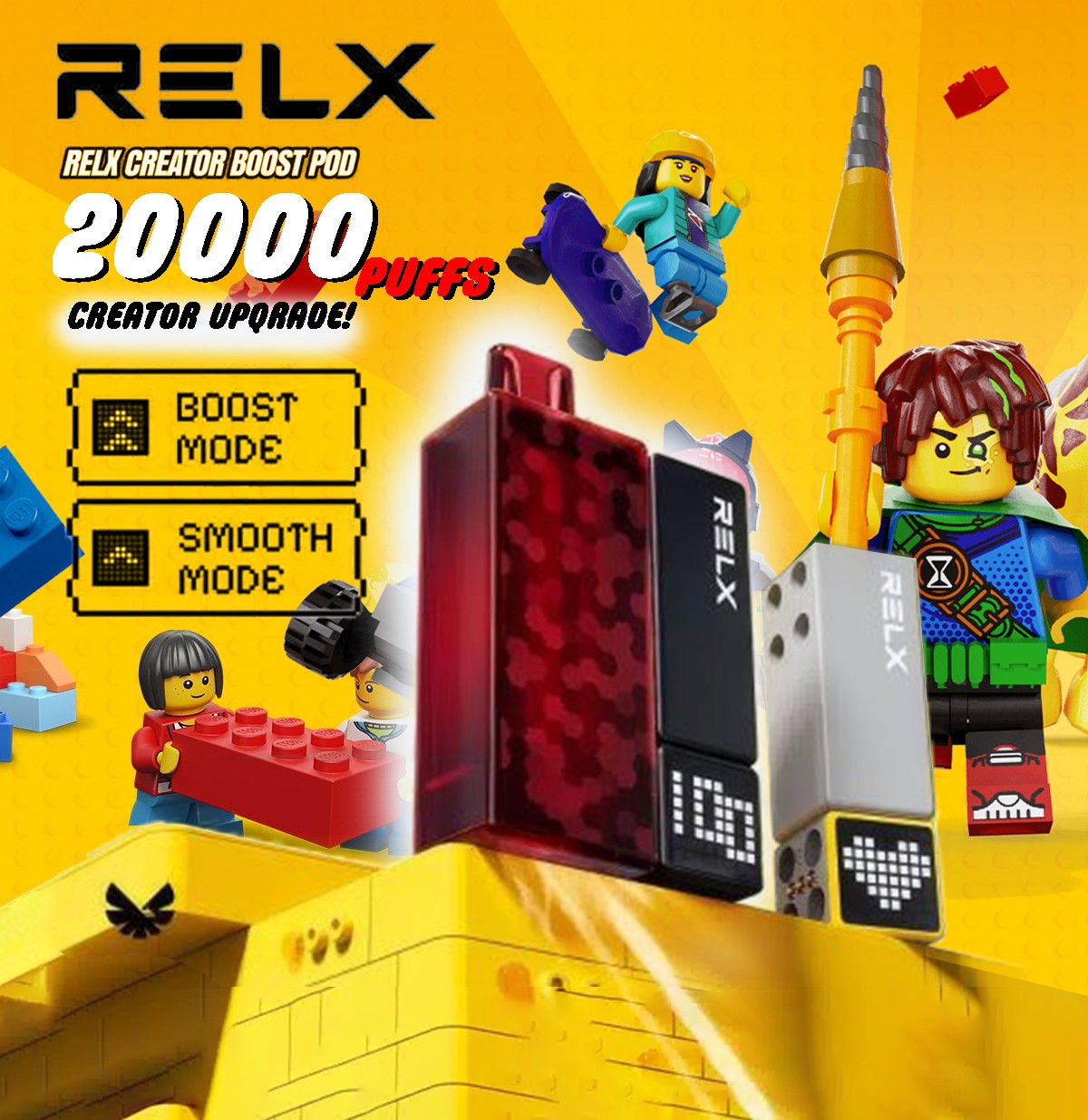 Relx Creator Boost 20000 Puffs