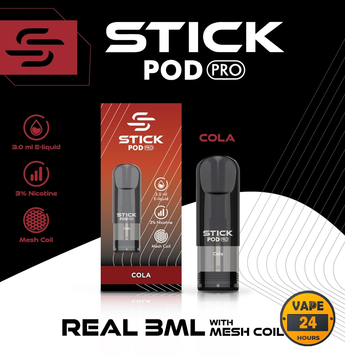 หัว Stick Pro Pod 3ML