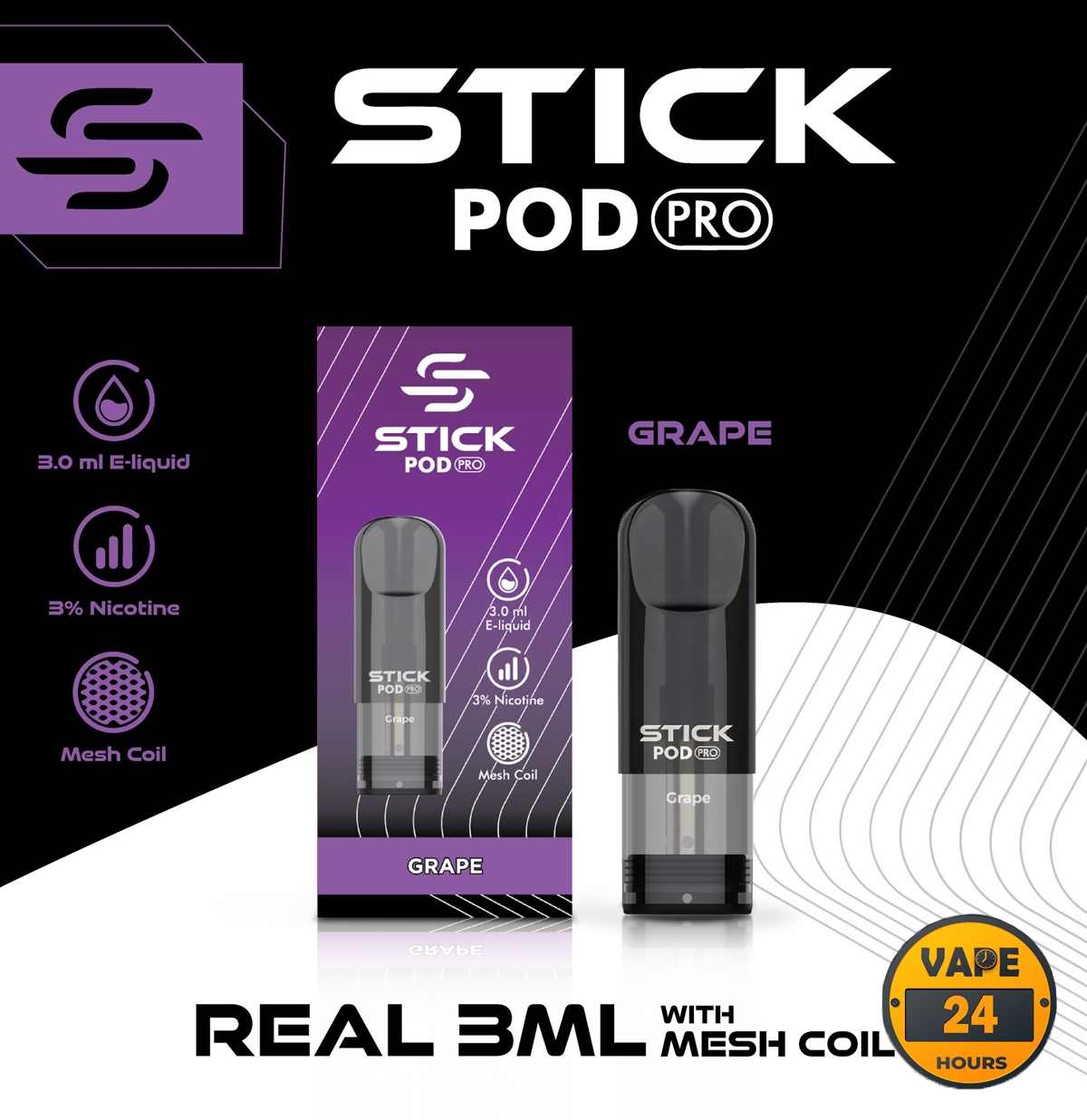 หัว Stick Pro Pod 3ML