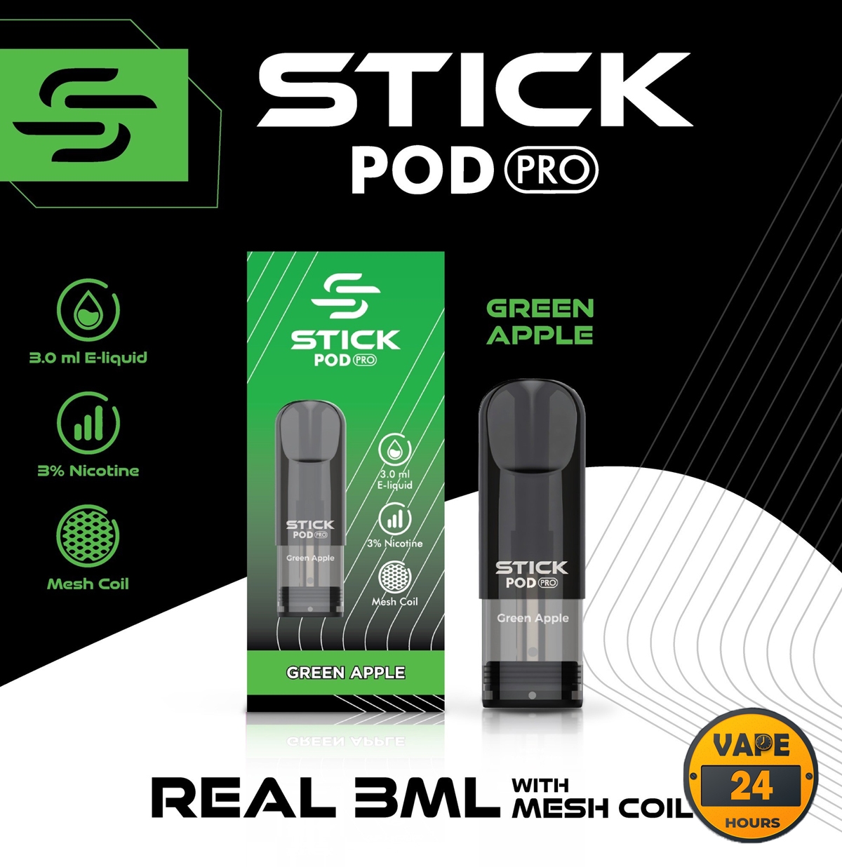 หัว Stick Pro Pod 3ML