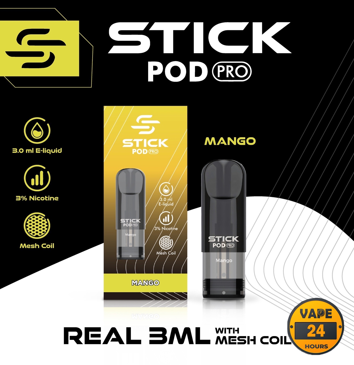 หัว Stick Pro Pod 3ML
