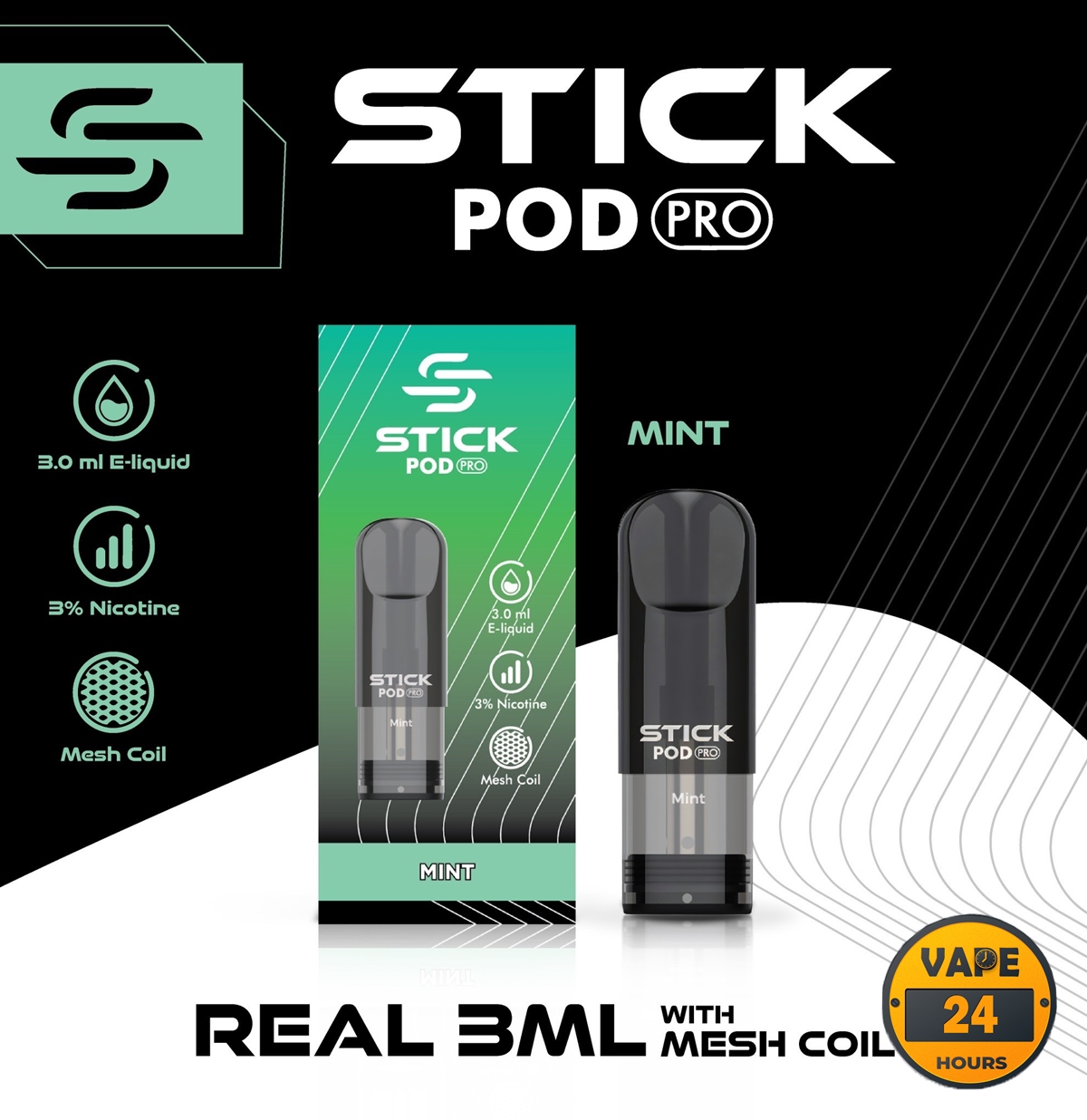 หัว Stick Pro Pod 3ML