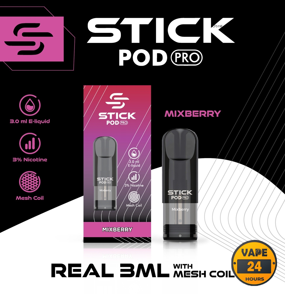 หัว Stick Pro Pod 3ML