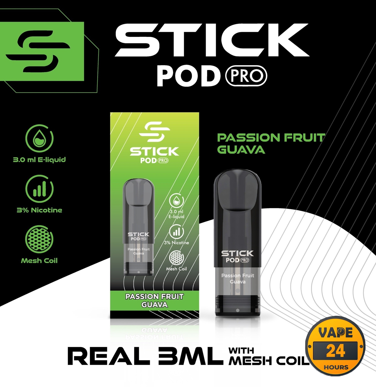 หัว Stick Pro Pod 3ML