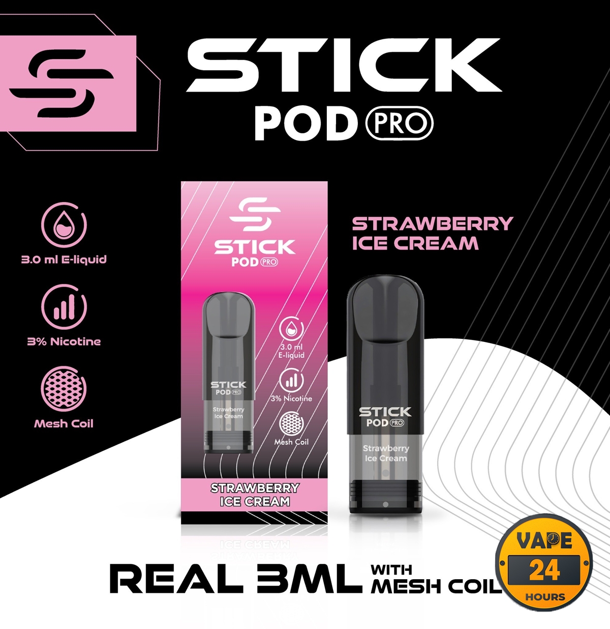 หัว Stick Pro Pod 3ML