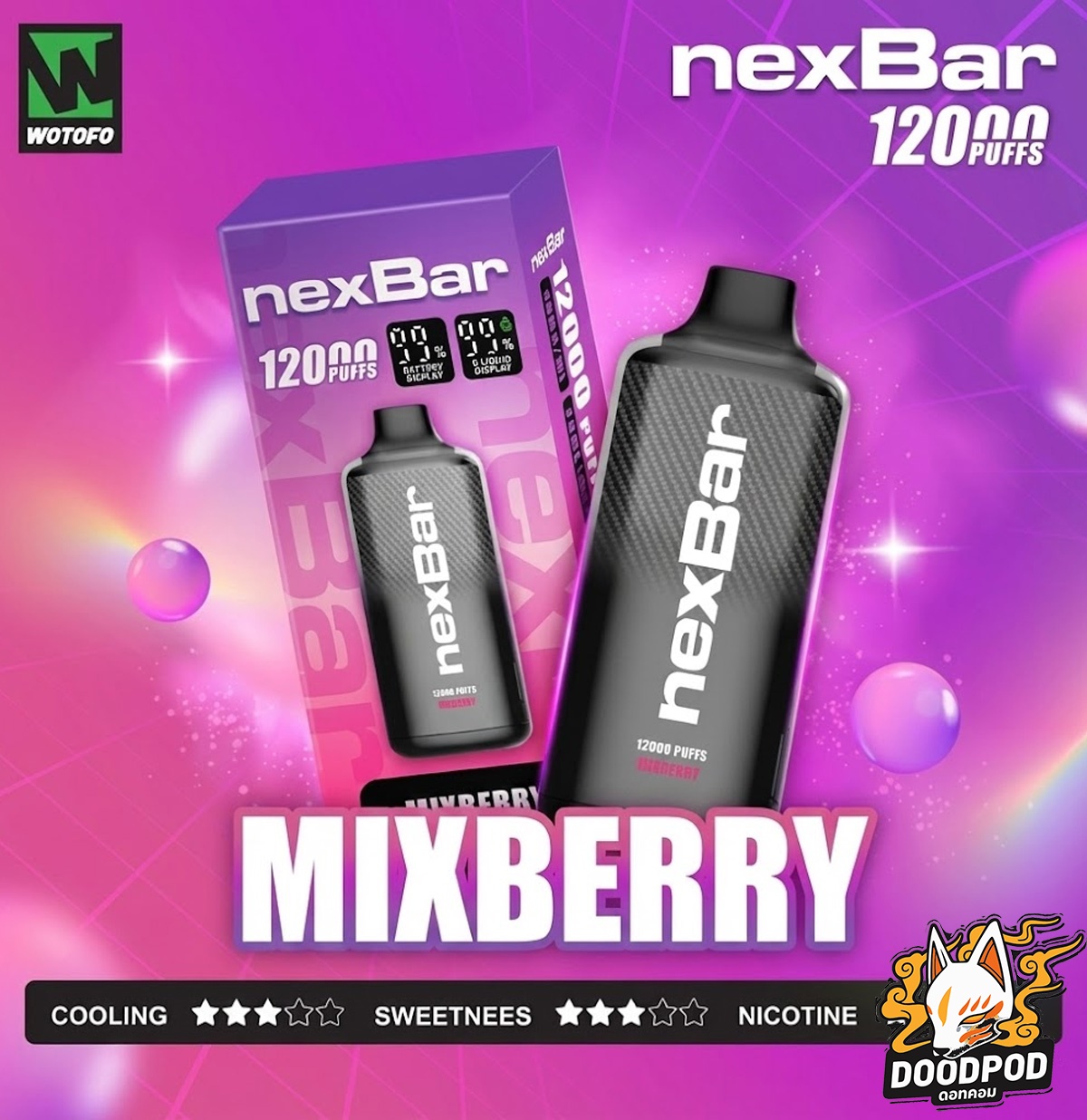 Wotofo Nexbar 12000 Puffs