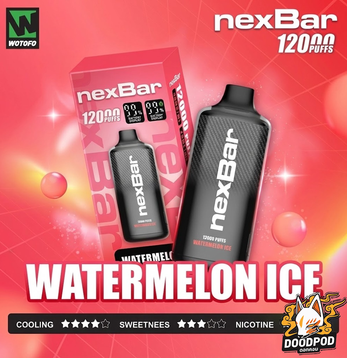 Wotofo Nexbar 12000 Puffs