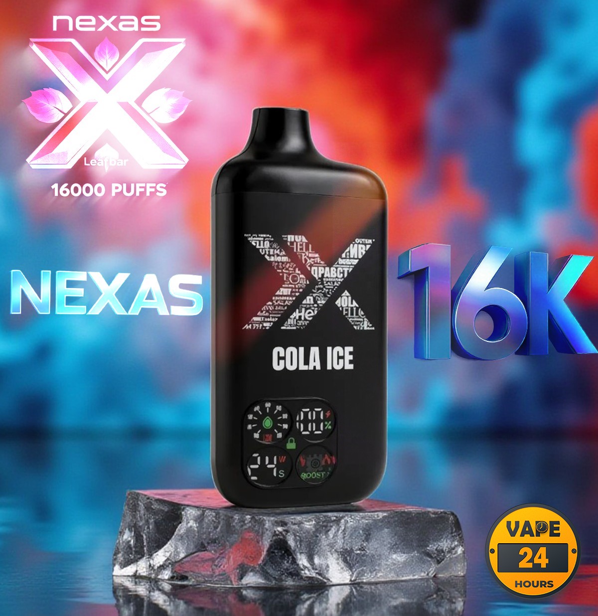 Nexas X Leafbar 16000 Puffs